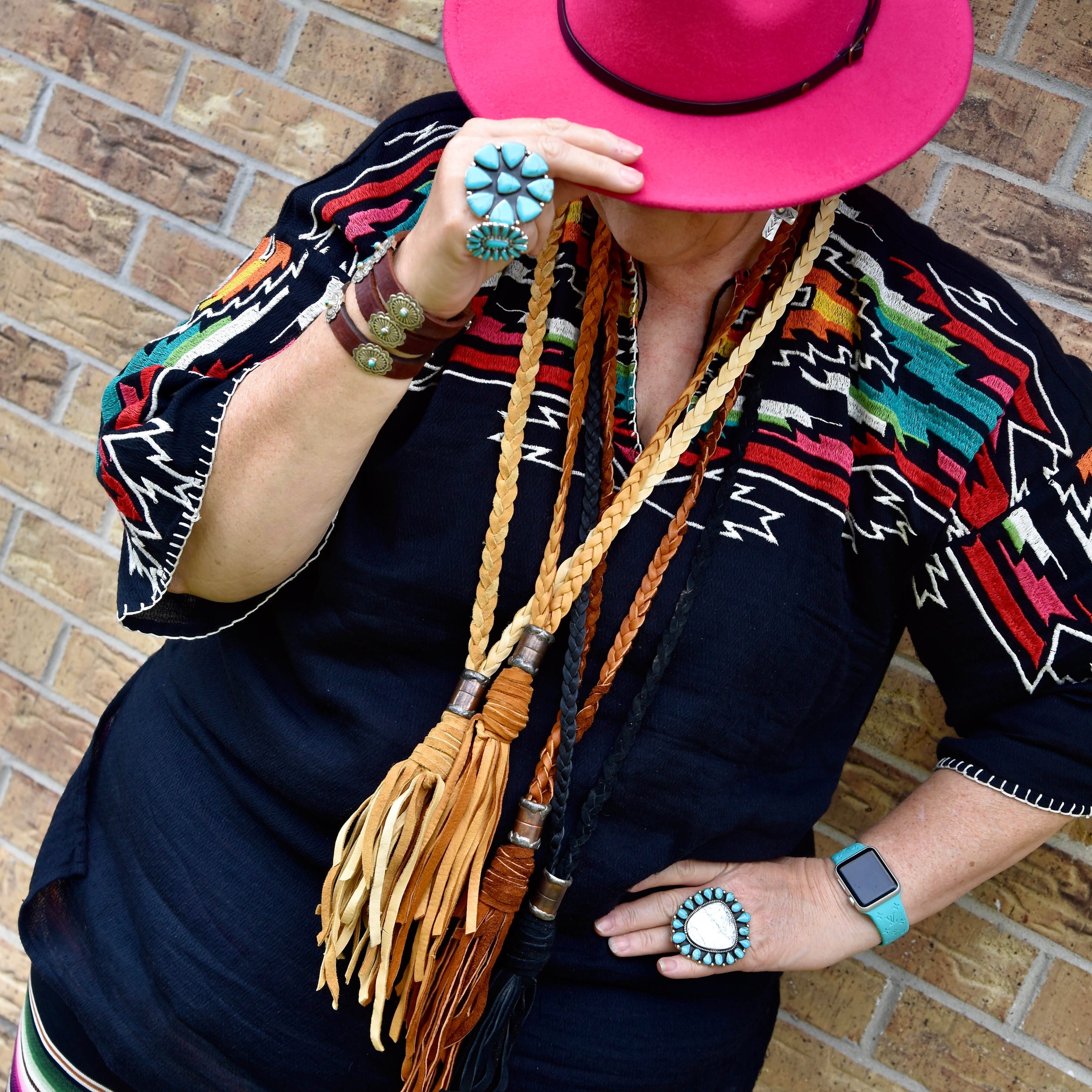 Up-cycled LV  The Spirit of the West mixed with a little Boho Gypsy!